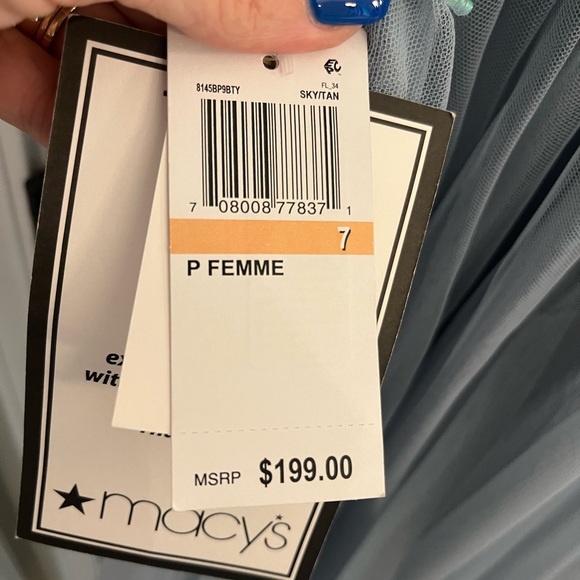 NWT Say Yes to the Dress Prom Dress Size 7 NEW - Picture 6 of 7